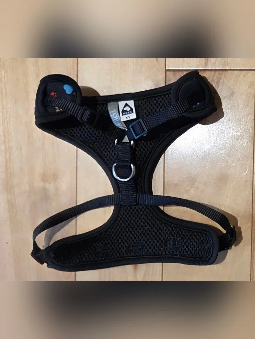 NEW Top Paw Multi-Colored Puppy Paw Print 🐾 Harness (XS)